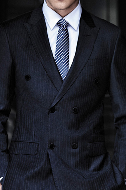 意大利高级羊毛西服定制男士西装套装
